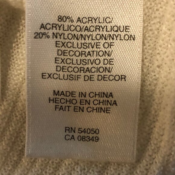 🕊️ Jones New York Collection Woman Open Knit Cardigan – 0X - Picture 10 of 11